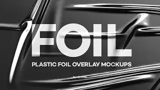 Plastic Foil Overlay Mockups presentation