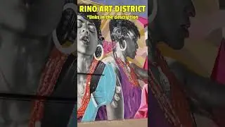 6 amazing Rino Art District Murals - Denver, Colorado. #shorts #art #denver