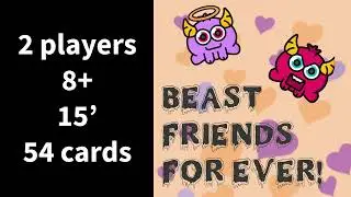 BEAST FRIENDS FOR EVER! - 2 player coop of communicating through I cut you choose