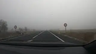 || Foggy Drivelapse || -Spain- Crevillent (Alicante) - Abengibre (Albacete) - 230 km