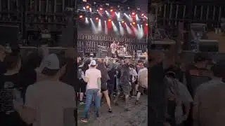 Cancer Bats performing Sabotage @ Because Beer in Hamilton #heavymetal #midpit #moshpit #music