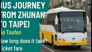 Zhunan to TaipeKuo Kuang 1823 route
