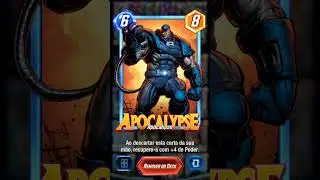 Melhor Deck Iniciante Marvel Snap Deck Descarte Apocalypse #marvelsnap #marvel #deck #apocalypse