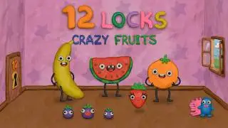 12 Locks Crazy Fruits (-by RUD Present) - free offline puzzle game for Android - gameplay.