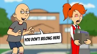 Classic Caillou Makes Ms Martins QUIT  Her Job | GROUNDED