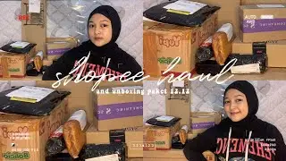 SHOPEE HAUL & UNBOXING PAKET 12.12