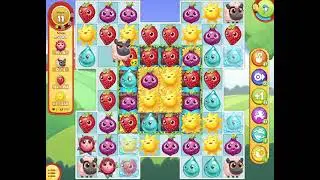 4 CUTE PINK SHEEP BLOCKED BY FLOWERS #Farm Heroes Saga 2025 02 19 18 38 55