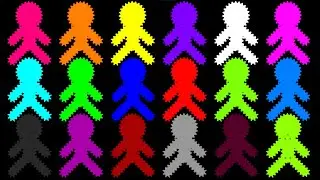 Stickman RTTB Run Race ASMR In Algodoo - Algicosathlon Day 104