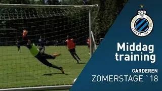 Zomerstage 2018: Middag training