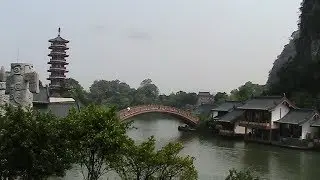 Beautiful Mulonghu Fir Lakes - Guilin Tourist Attraction. China Tours