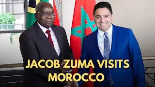 MK Party President Jacob Zuma visits Morocco, opposes ANC&rsquo;s stance on Western Sahara