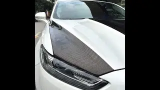 Black 6D Carbon Fiber Vinyl Self Adhesive Film