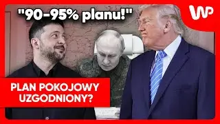 Trump i Zełenski uzgodnili plan pokoju? „Jesteśmy bardzo blisko”