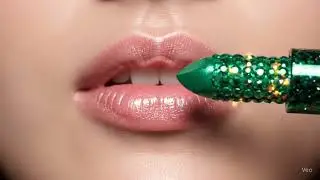💄  Ювелирная помада и ASMR эффект #ai #asmr #beautytrend #генерация #ювелирныйэффект #VEO3 #Google