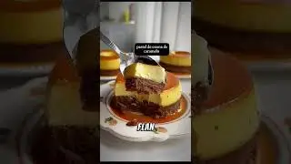 🎂 Pastel de Crema de Caramelo Profesional (Flan Cake estilo Japon&eacute;s) #reposteria #flan #pasteleria
