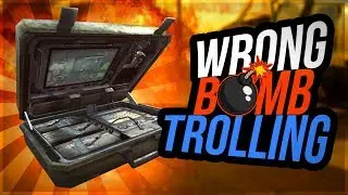 Trying to Defuse the WRONG BOMB - Call of Duty Trolling - Wrong Bomb Trolling