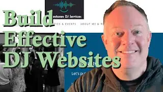 DJ Website Design to Attract Customers and Sell Yourself!