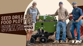 Seed Drill For Food Plotters - Great Plains Stealth Pro
