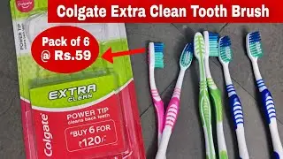 Colgate Extra Clean Toothbrush | 700 Hidden Mouth Germs? No Problem with Colgate Extra Clean