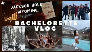 WINTER BACHELORETTE VLOG | JACKSON HOLE WYOMING | SNOWMOBILING, GONDOLA RIDES, COWBOY BAR & MORE!!