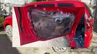 DIY-diskarte Installation of a car central door lock with remote control