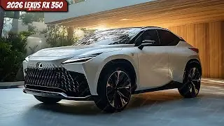 2026 LEXUS RX 350 - Redefining Comfort and Style!