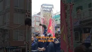 Kala Taziya 🚩Jama Masjid Delhi India 2024 #taziya #muharram #muhammad #hussain #shia #islam #islamic