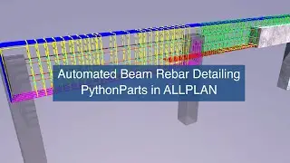 Reinforce beam rebar detailing in the shortest time with ALLTO PythonParts