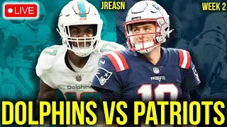 DOLPHINS VS PATRIOTS LIVE STREAM NFL WEEK 2 WATCH LIVE PLAY BY PLAY 2023