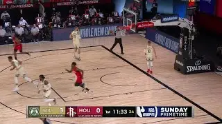 1st Quarter, One Box Video: Houston Rockets vs. Milwaukee Bucks