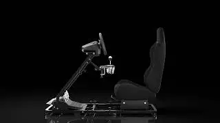 Hottoby Multi-Angle Adjustment Sim Racing Cockpit with Seat for Logitech/Thrustmaster G29,G920,G923