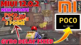 GYRO DELAY FIXED IN POCO M2 AND REDMI 9 PRIME😱AFTER THIS UPDATE . FIX GYRO DELAY IN 2 MINS.