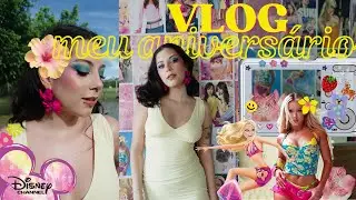 vlog de aniversário | 21 anos, tema Zara Larsson e anos 2000s 🐬🌺💫💖