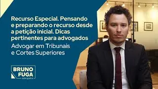 Recurso Especial. Pensando e preparando o recurso desde a petição inicial.