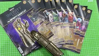 Build the infinity gauntlet from Fanhome issues 49 - 59