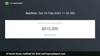 97 North Street, Hadfield VIC 3046 | AuPropertyReport.Com
