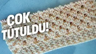 BUNU HERKES YAPIYOR! 😱 Kolay Örgü Modeli