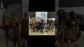 ALEX ROSS ACTION FIGURE ART: BLACK PANTHER STYLE