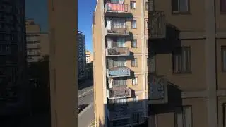 Broadcasting The Electronic Intifada news report in the z!0 Cote St-Luc neighbourhood in Montreal