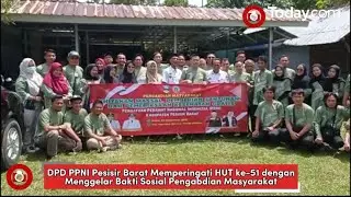 DPD PPNI Pesbar Memperingati HUT Ke-51 Dengan Menggelar Bakti Sosial Pengabdian Masyarakat