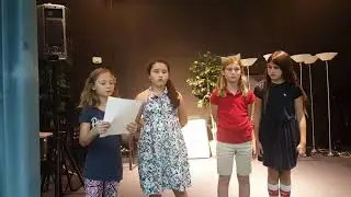 Aunt Em. Miss Gulch. Glinda & Dorothy Rehearsing 11.14.17