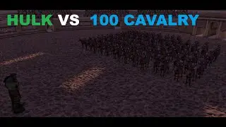 UEBS - HULK VS 100 CAVALRY #game #gameplay #gaming #uebs #war #uebs2 #soldier #shorts #hulk #marvel