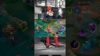 Gameplay Chou Best Build full Damage🔥#mobilelegends #mobile #mlbb #shortvideo #shorts #chou #kof