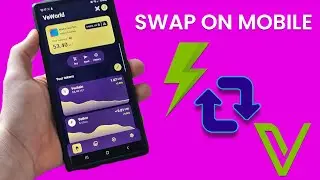 How To Swap $VTHO for $VET With VEWORLD Mobile | And ALL Other Vechain Tokens