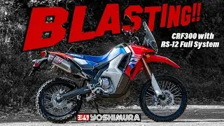 2025 Honda CRF300 Rally with Yoshimura RS 12 Full System SOUND!