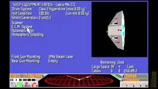 Frontier: Elite II (Amiga) &mdash; руководство по игре и обзор &mdash; от LemonAmiga.com