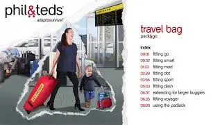 travel bag for strollers instructional video | phil&teds