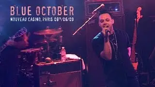 Blue October : Say It / Come In Closer live at Le Nouveau Casino 2009
