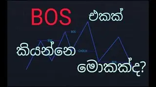 BOS Sinhala | SMC | bos | ගැන හැමදේම | OB | CHOCH | SMC | FVG