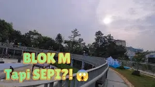 Ga Nyangka Blok M Bisa Sesepi Ini! Jalan Pagi di Taman Literasi Sebelum Semua Viral & Ramai